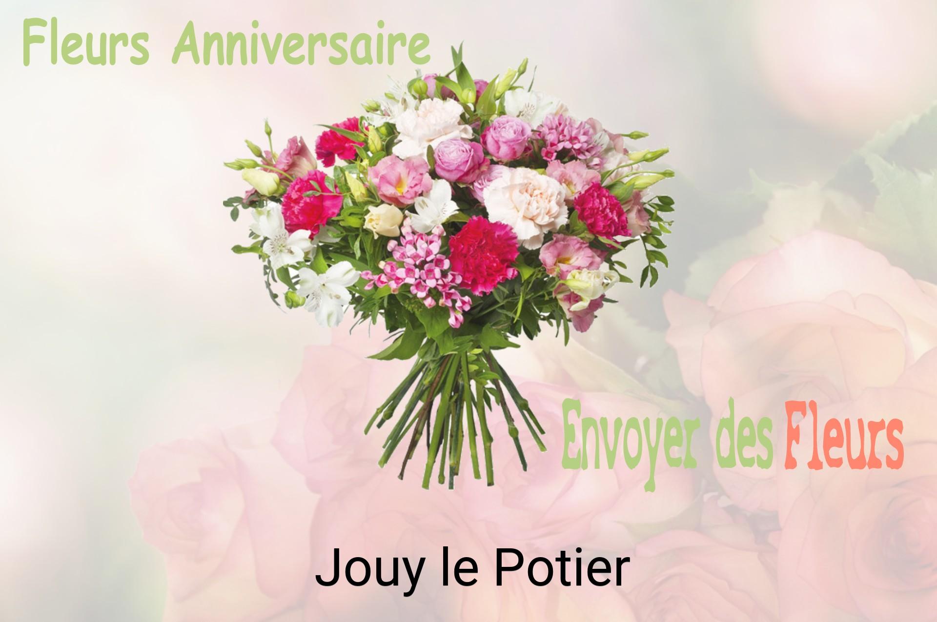 Bouquet de fleurs d’anniversaire livré à Jouy-le-Potier