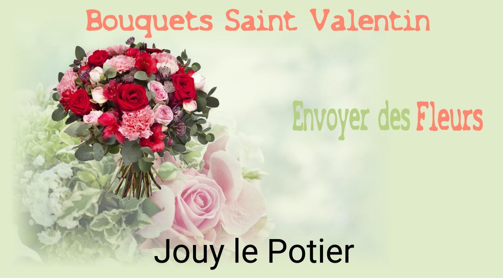Roses de Saint-Valentin livrées à Jouy-le-Potier